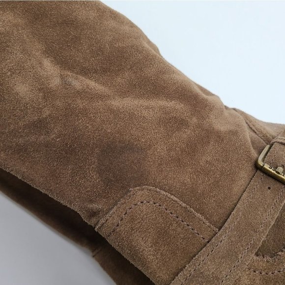 Guess by Marciano Suede Leather Riding Boots - Picture 8 of 11
